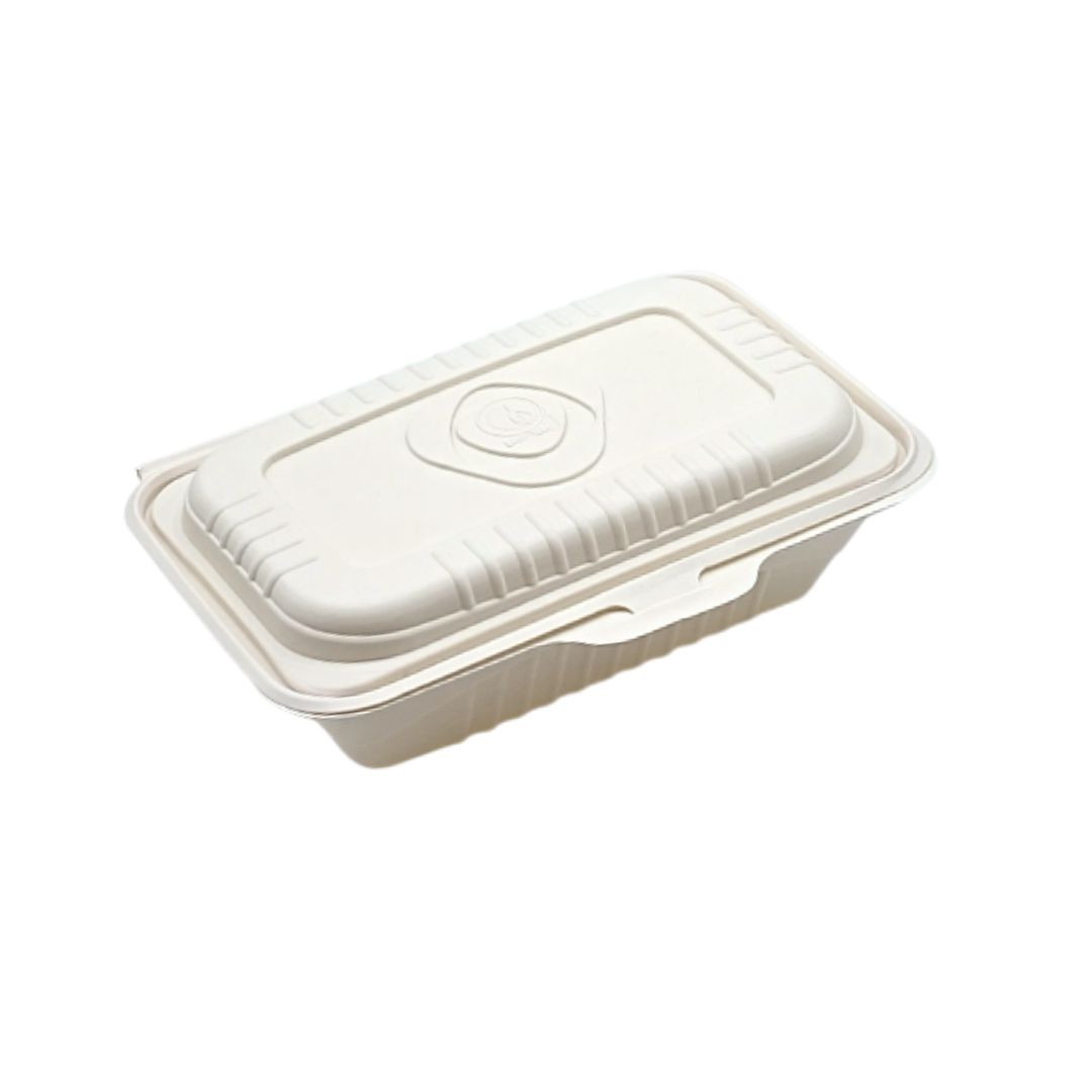 ظرف یکبار مصرف گیاهی تک پرس دربدار 1000